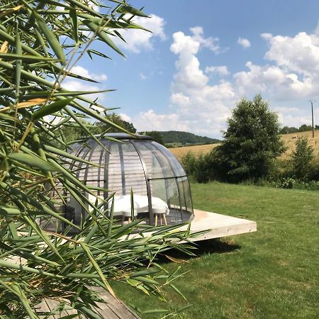 Les Nuits Insolites De La Mothe - Hebergement En Bulle Ou Tiny House Avec Spa Privatif Outremecourt 외부 사진